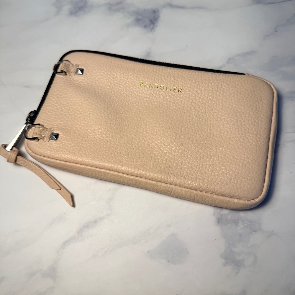 Bandolier Expanded Pouch Bag Blush Pink